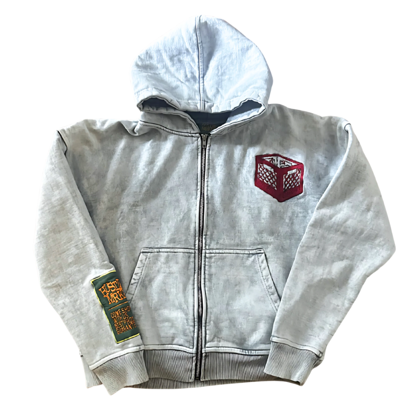 CRATE “Full zip hoodie”