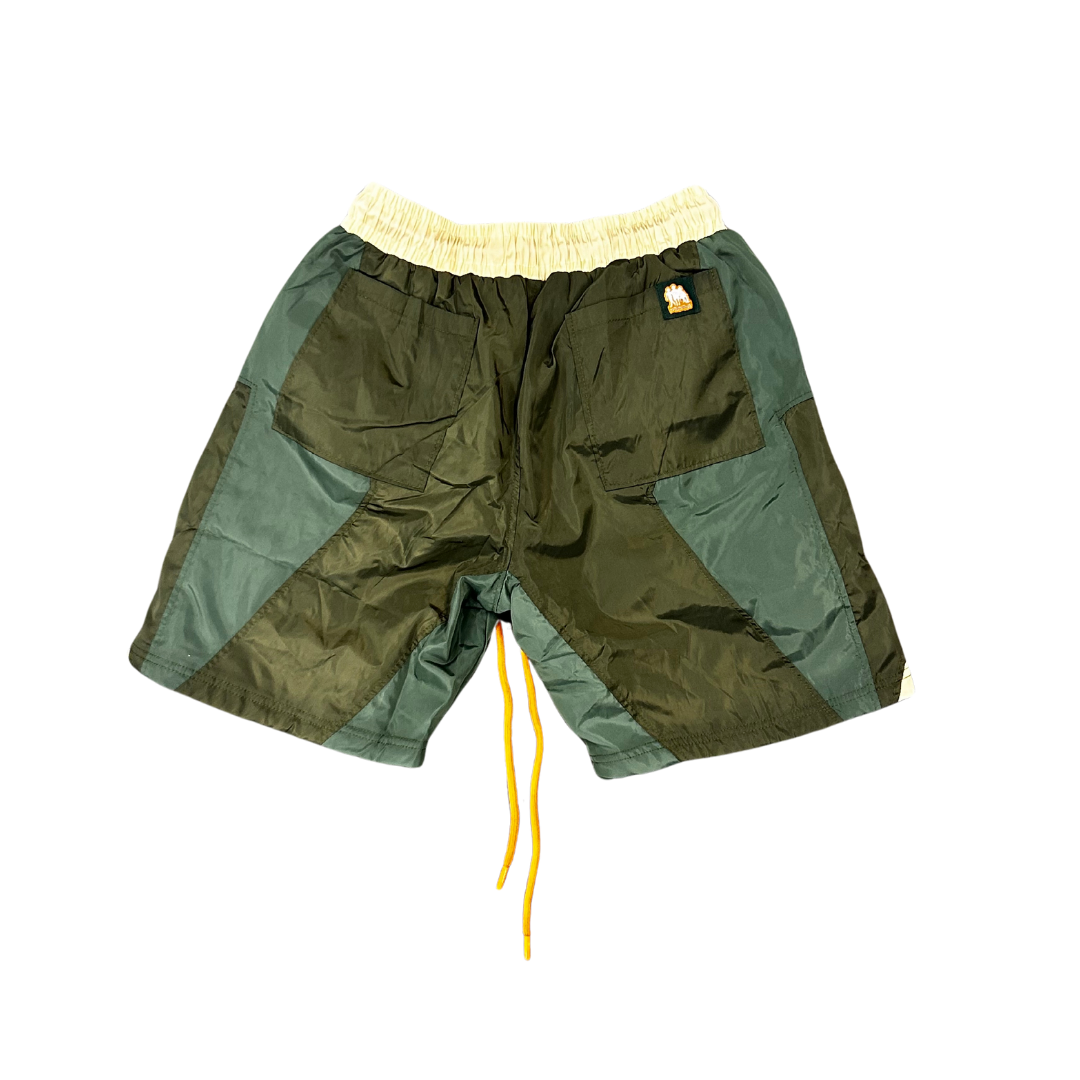 TRACK MEET "WINDBREAKER SHORTS" GREEN