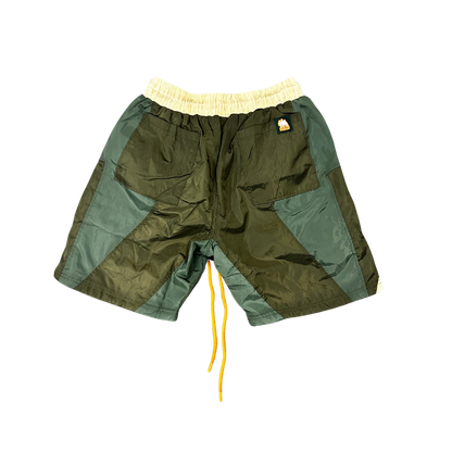 TRACK MEET "WINDBREAKER SHORTS" GREEN