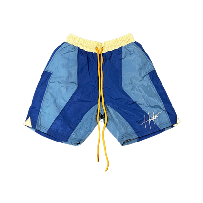 TRACK MEET "WINDBREAKER SHORTS" BLUE