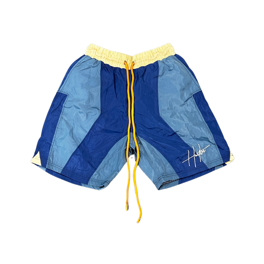 TRACK MEET "WINDBREAKER SHORTS" BLUE