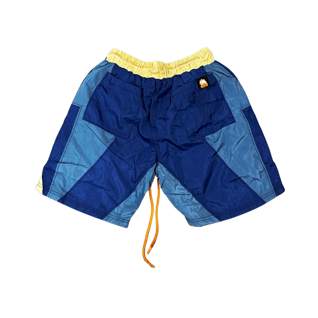 TRACK MEET "WINDBREAKER SHORTS" BLUE