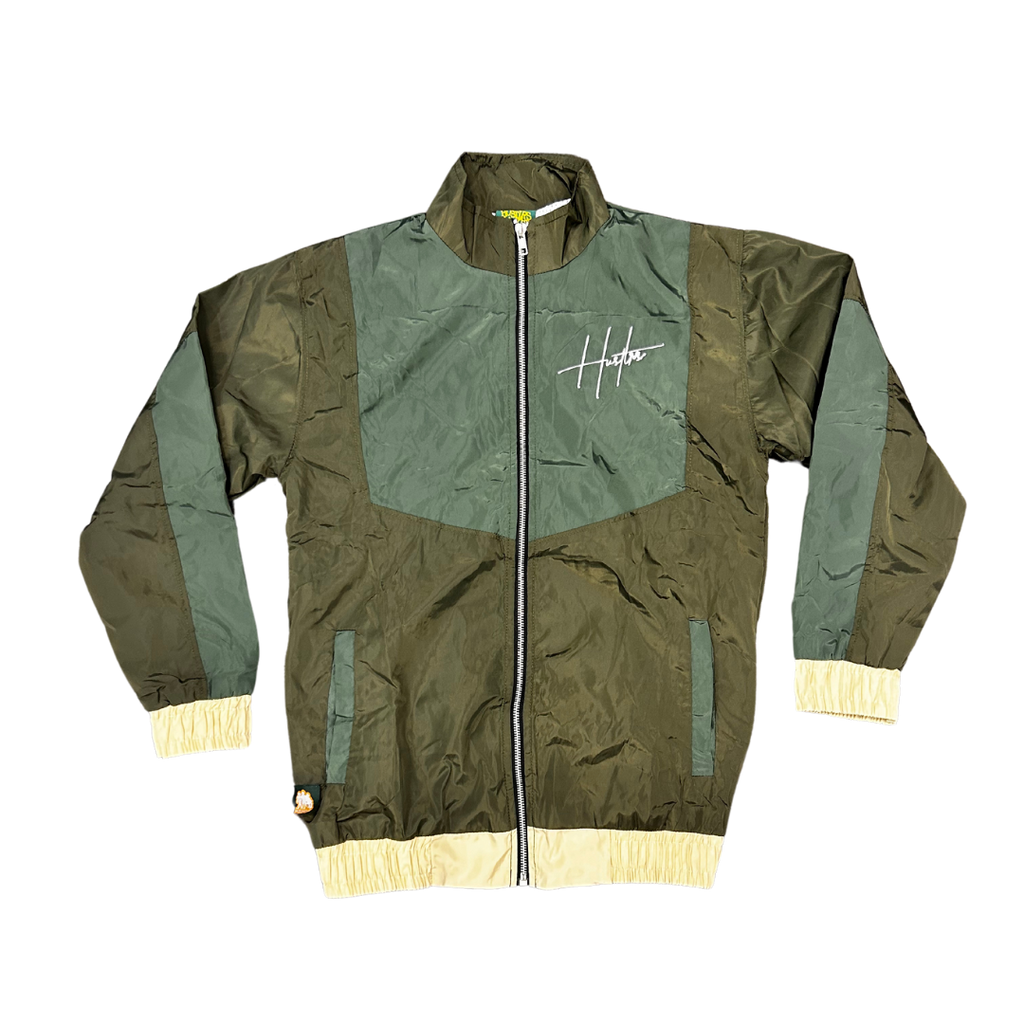 TRACK MEET "WINDBREAKER JACKET" GREEN