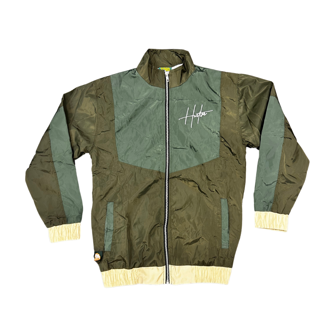 TRACK MEET "WINDBREAKER JACKET" GREEN