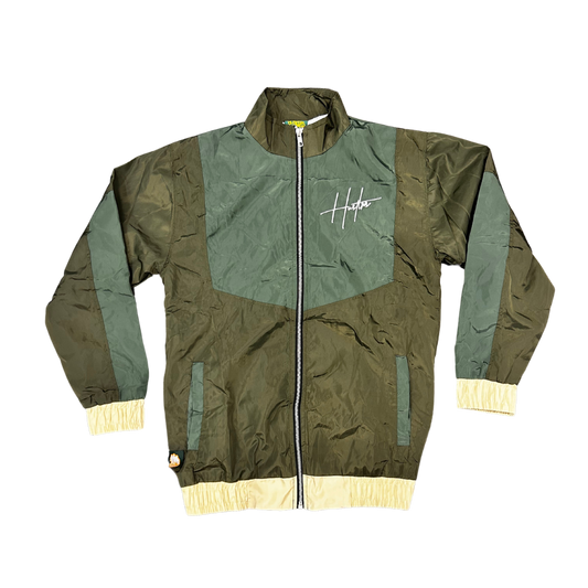 TRACK MEET "WINDBREAKER JACKET" GREEN