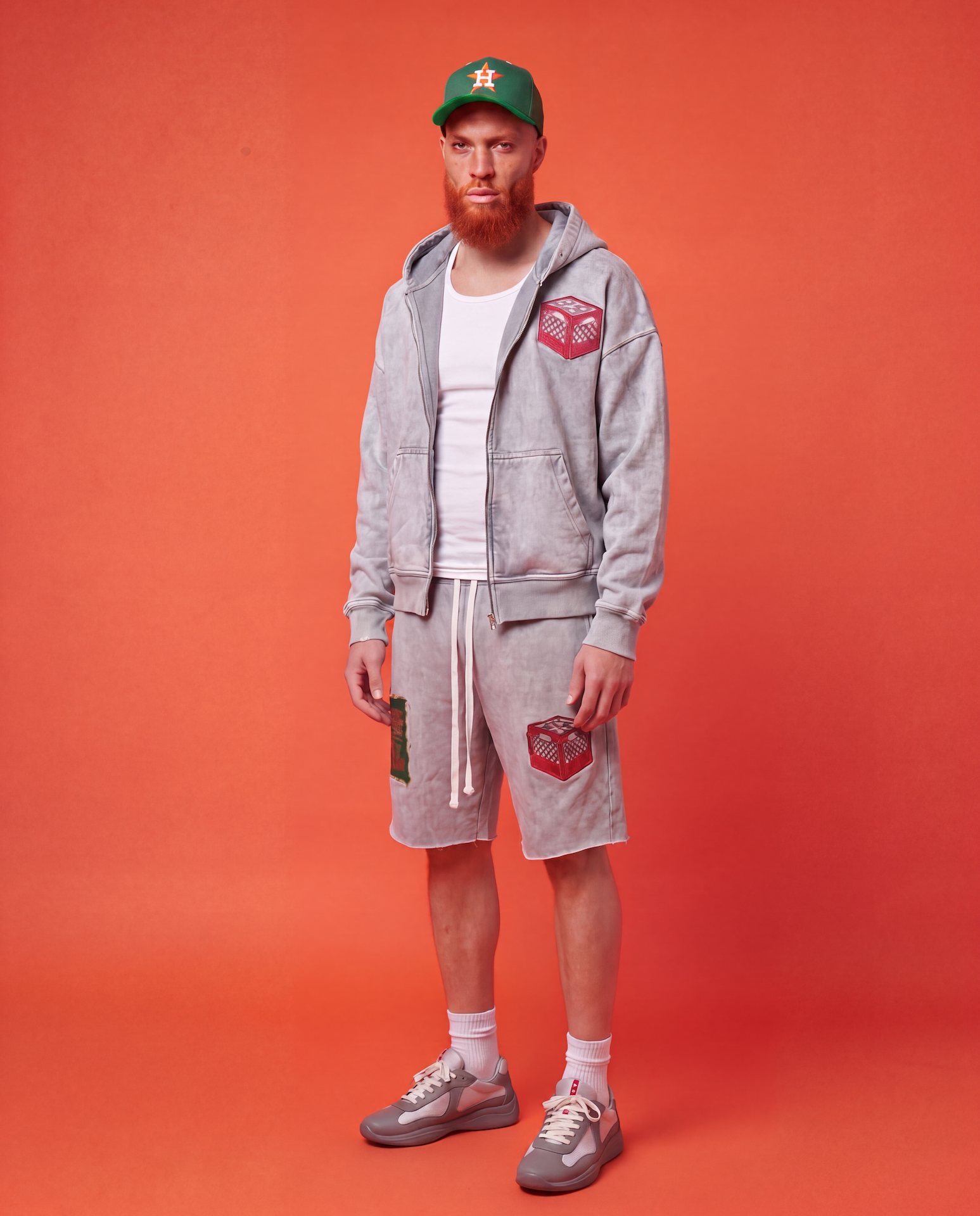 CRATE “Full zip hoodie”