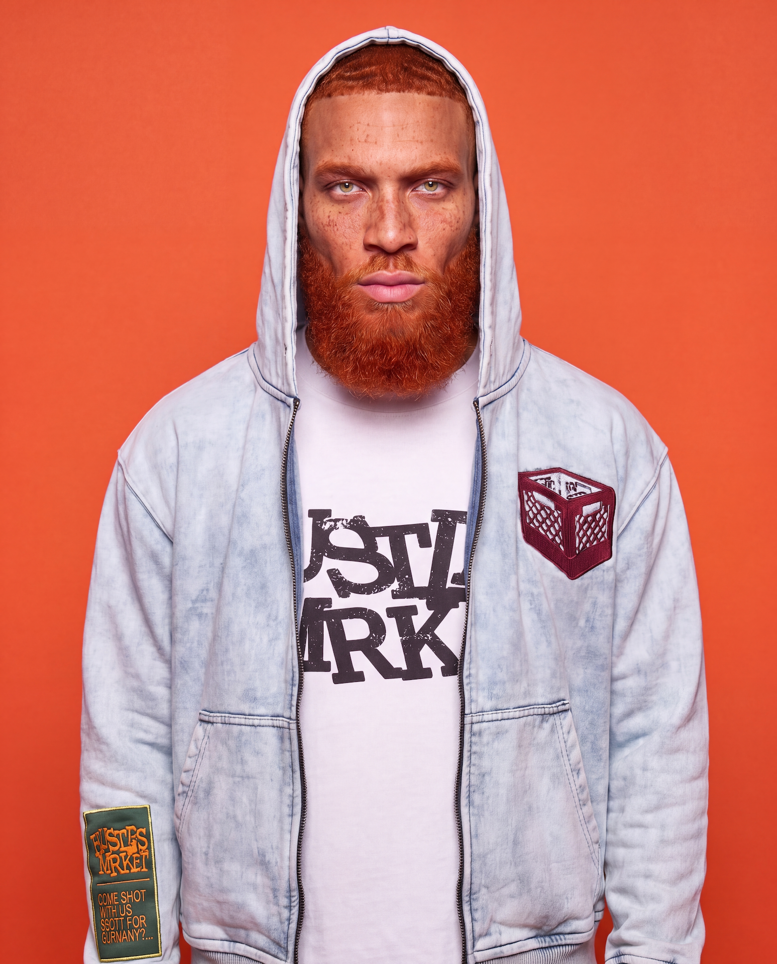 CRATE “Full zip hoodie”